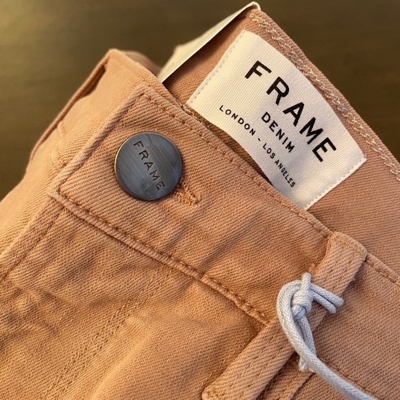 🆕Frame le high skinny raw hem jeans